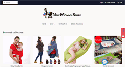 Desktop Screenshot of newmommystore.com